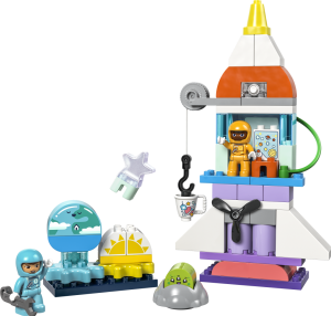 LEGO DUPLO 10422 Vesmrn dobrodrustv sraketoplnem 3 v 1