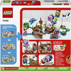 LEGO Super Mario 71432 Dorrie a dobrodrustv ve vraku lodi  roziujc set