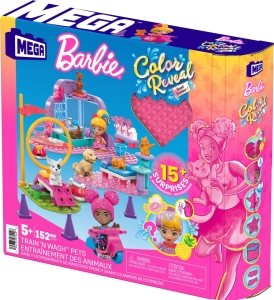 Mega construx Barbie color reveal trnuj a peuj o mazlky