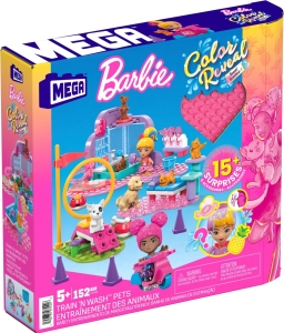 Mega construx Barbie color reveal trnuj a peuj o mazlky