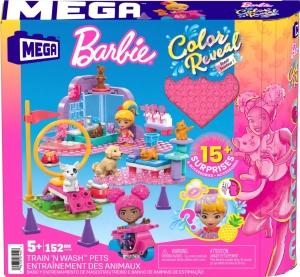 Mega construx Barbie color reveal trnuj a peuj o mazlky