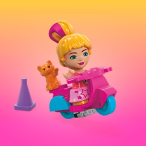 Mega construx Barbie color reveal trnuj a peuj o mazlky