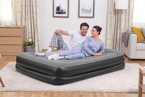 Nafukovac matrace Air Mattress Queen 2.03m x 1.52m x 46 cm se zabudovanou pumpou