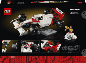 LEGO Icons 10330 McLaren MP4/4 a Ayrton Senna