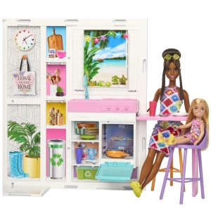 Barbie domek s panenkou