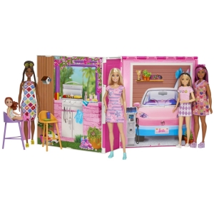 Barbie domek s panenkou