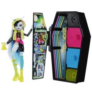 Monster High Skulltimate Secrets panenka neon