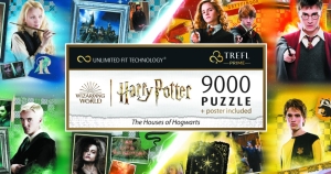 Puzzle UFT Harry Potter Rokfortsk domy 9000 dlk