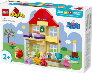 LEGO DUPLO 10433 Prastko Peppa a narozeninov dm