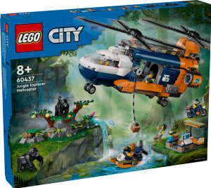 LEGO City 60437 Helikoptra na przkum dungle v zkladnm tboe