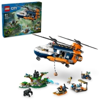 LEGO City 60437 Helikoptra na przkum dungle v zkladnm tboe