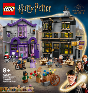 LEGO Harry Potter 76439 Ollivanderv obchod a Obchod madame Malkinov