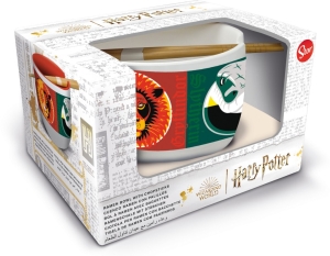 Harry Potter  ramen miska a hlky, drkov set