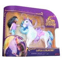 Unicorn academy figurky 11 cm Layla a Glacier