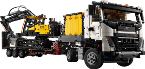 LEGO Technic 42175 Nkladn auto Volvo FMX a elektrick bagr Volvo EC230