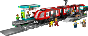 LEGO City 60423 Tramvaj a zastvka v centru msta