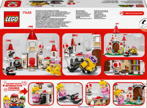 LEGO Super Mario 71435 Bitva s Royem na hrad Peach