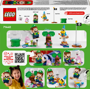 LEGO Super Mario 71440 Interaktivn LEGO Luigi a dobrodrustv