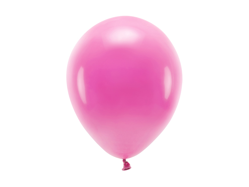 Eco balónky 26cm pastelové, fuchsiové (1 bal. / 10 ks)
