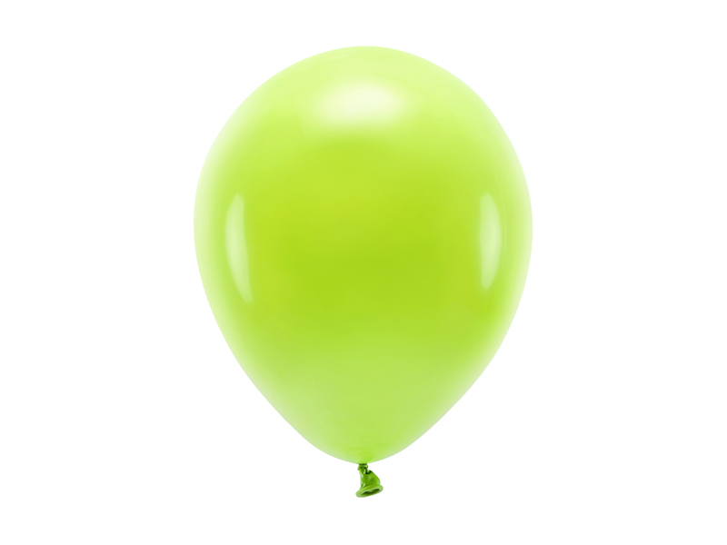 Balónky Eco 26cm pastelové, zelené jablko (1 bal. / 10 ks)