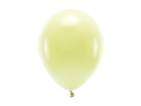 Eco balonky 26 cm pastelov, svtle lut (1 balen / 10 ks)
