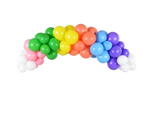 Balny Rainbow 30cm pastelov, lut (1 bal. / 10 ks)