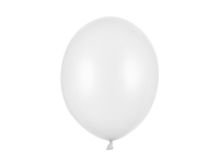Balonky Strong 30cm, Metallic Pure White (1 bal. / 10 ks)