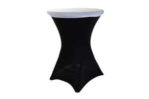 TENTino Elastick epice STANDARD na desku bistro stolu 70 cm VCE BAREV Barva ubrusu: ERN / BLACK