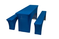 TENTino Elastick potah STANDARD na pivn set 200x50 - 200x70 cm Barva ubrusu: MODR / ROYAL BLUE